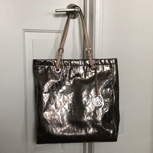 Michael Kors Metallic Tote